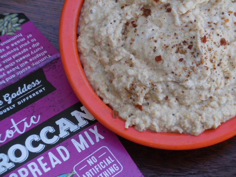 Exotic Moroccan Almond Hummus