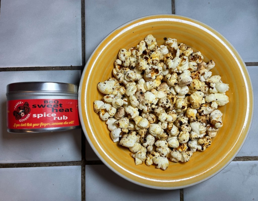 sweet heat popcorn