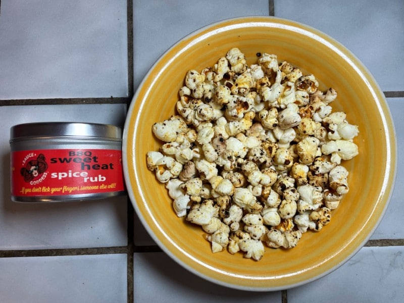 sweet heat popcorn