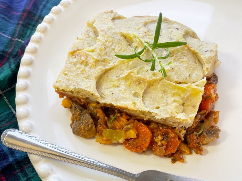 plate of shepards pie