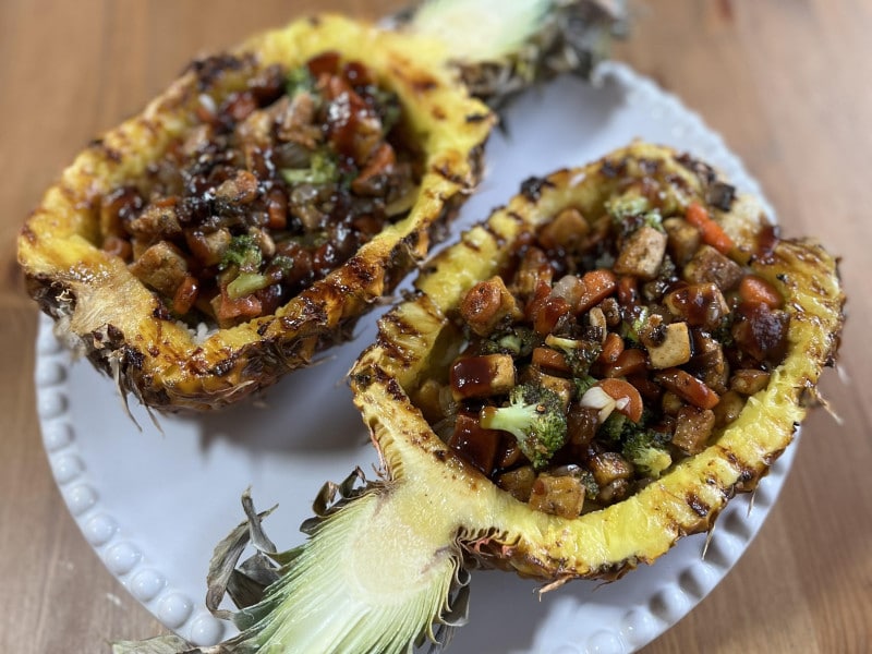 picture of pineapple rice bowl