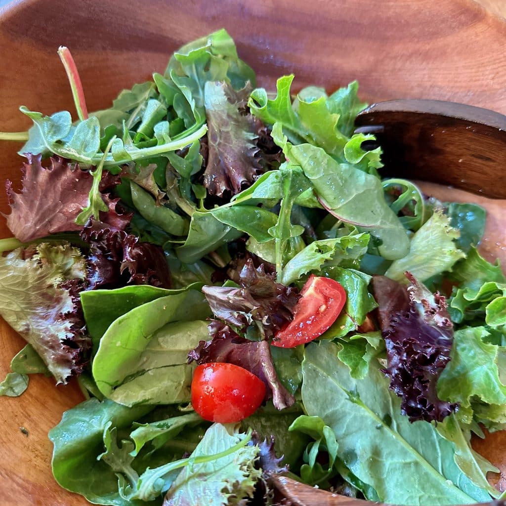 bowl of a side salad